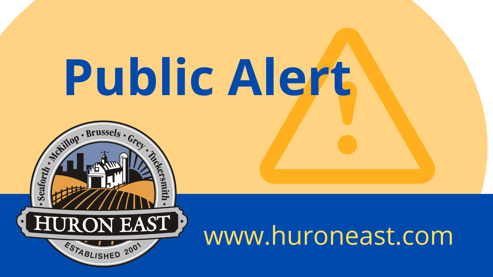 Public Alert Poster
