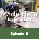 [A photo of a worker welding a boiler captured from Episode 6 of the Made Here in Huron East video series.]